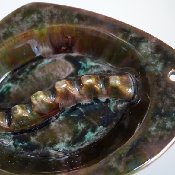 Beauce Pottery Ashtray Quebec Pottery Vintage 1970s 712-A Mid Century Modern - Picture 4 of 14